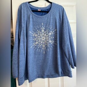 Holiday Time Vibrant Blue Knitwear